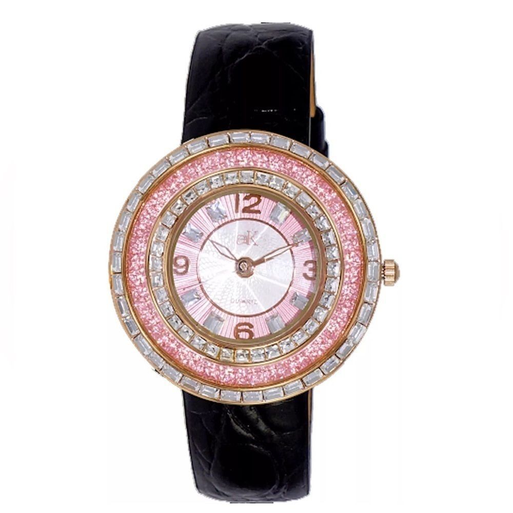 DESIGNER ADEE KAYE BEVERLY HILLS FACETTA AUSTRIAN CRYSTAL WATCH